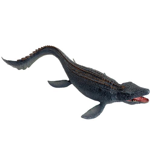 侏罗纪玩具儿童静态实心塑胶恐龙海洋深海滑齿仿真