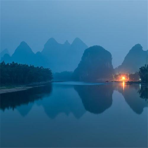 山水风景头像广西桂林漓江山水如画风景图片