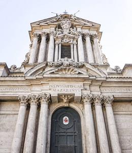 意大利罗马圣文森佐教堂照片