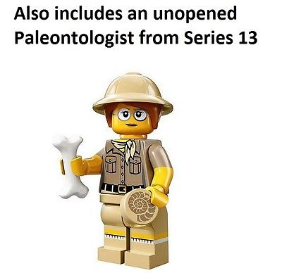 lego 21110 research institute w/ female paleontologist from