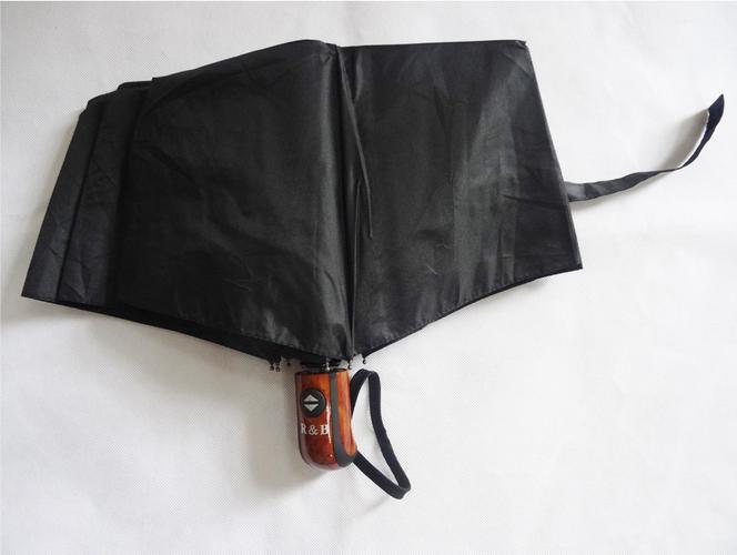 3 折叠可伸缩防风全自动雨伞带手提袋