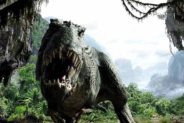 rex (暴龙)简称 "v-rex"即为2005年版《金刚》中的大型食肉恐龙角色