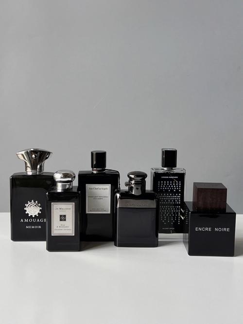 6支小众木质香高颜值黑色系香水合集