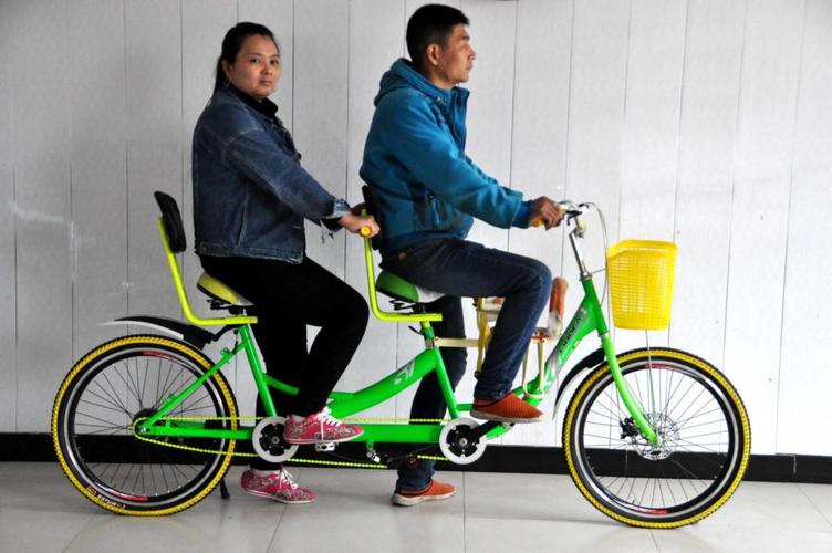 双人自行车成人 男女双人自行车变速车情侣骑两人观光车旅游成人出租