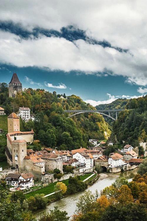 很想去的一座城市,瑞士弗里堡!