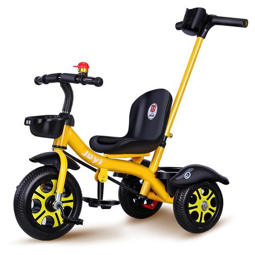 聚意儿童三轮车1-3-2-6岁大号宝宝手推脚踏车自行车童车小孩玩具