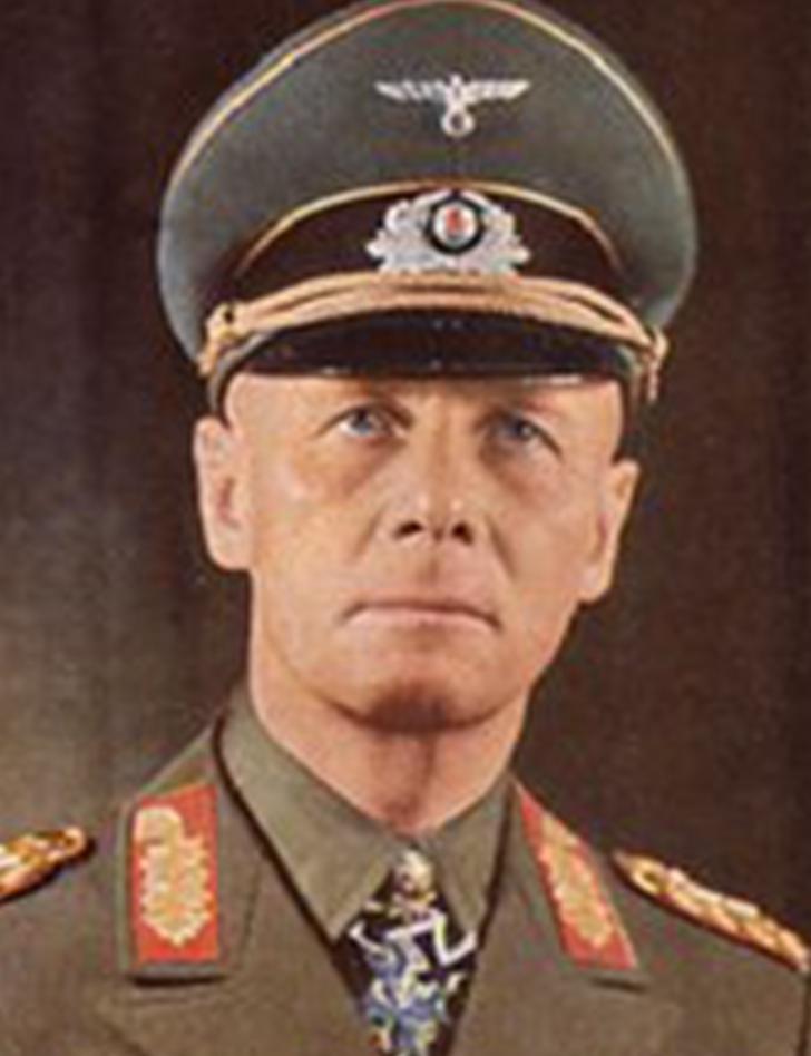 埃尔温·隆美尔,纳粹德国陆军元帅,世界军事史上著名的军事家,战术家