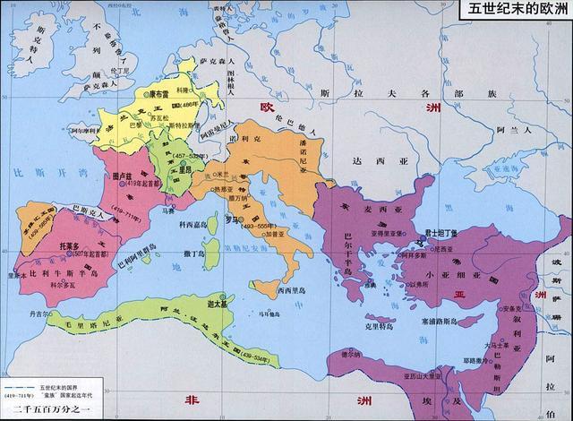 通过地图了解欧洲古今版图变迁:欧洲也有4000年的持续发展历史