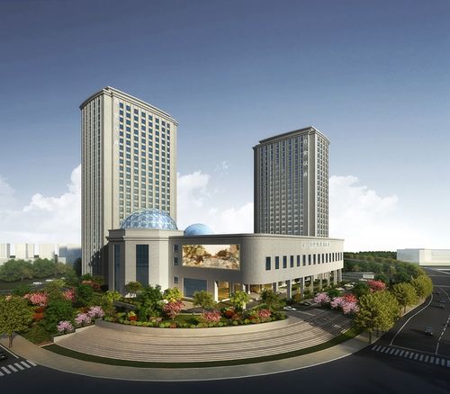 南京白金汉爵大酒店项目主体结构封顶