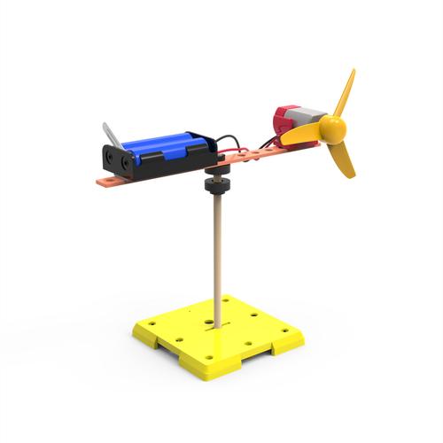 磁悬浮电风扇 360风扇 儿童手工科技小制作 小学生益智玩具