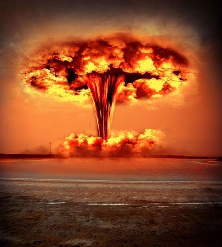 2万吨当量核弹试爆谎称军火库爆炸20公里内生命全消失