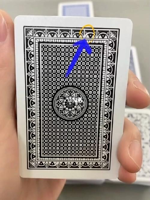 魔术普通扑克牌象形文字密码卡片背面识别