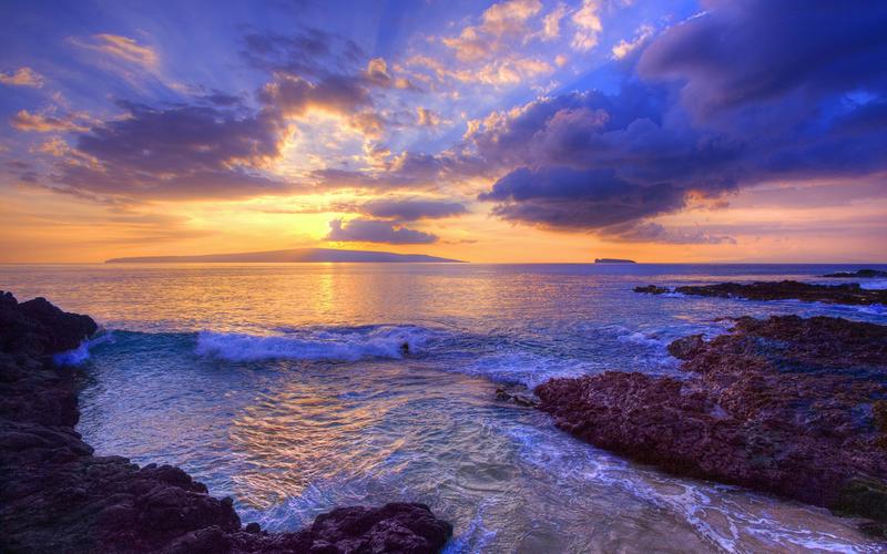 美国夏威夷毛伊岛自然风景图片