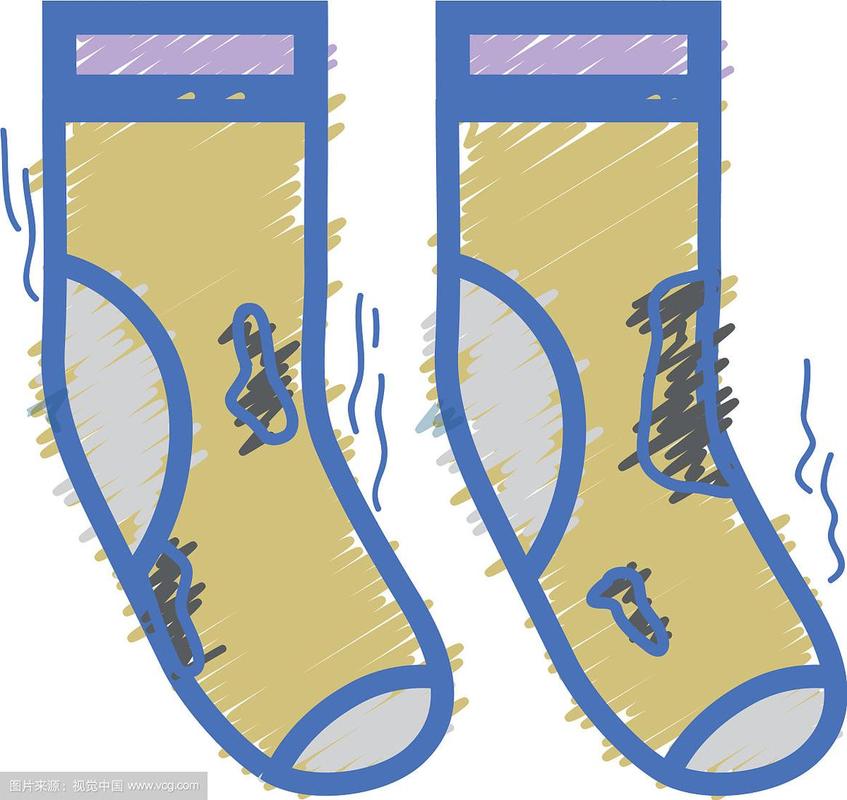 脏袜子风格的设计图标