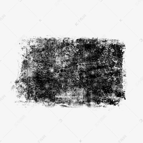 黑色滚筒墨迹痕迹素材图片免费下载-千库网