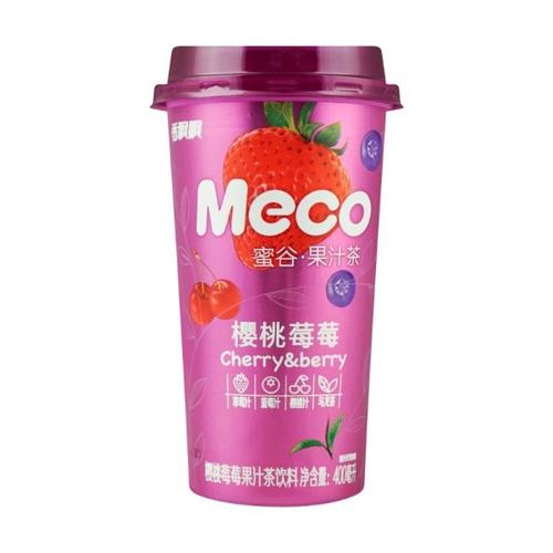 香飘飘 meco 蜜谷果汁茶 樱桃莓莓 400ml