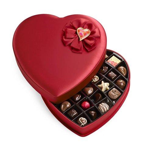 godiva情人节巧克力37颗心形礼盒