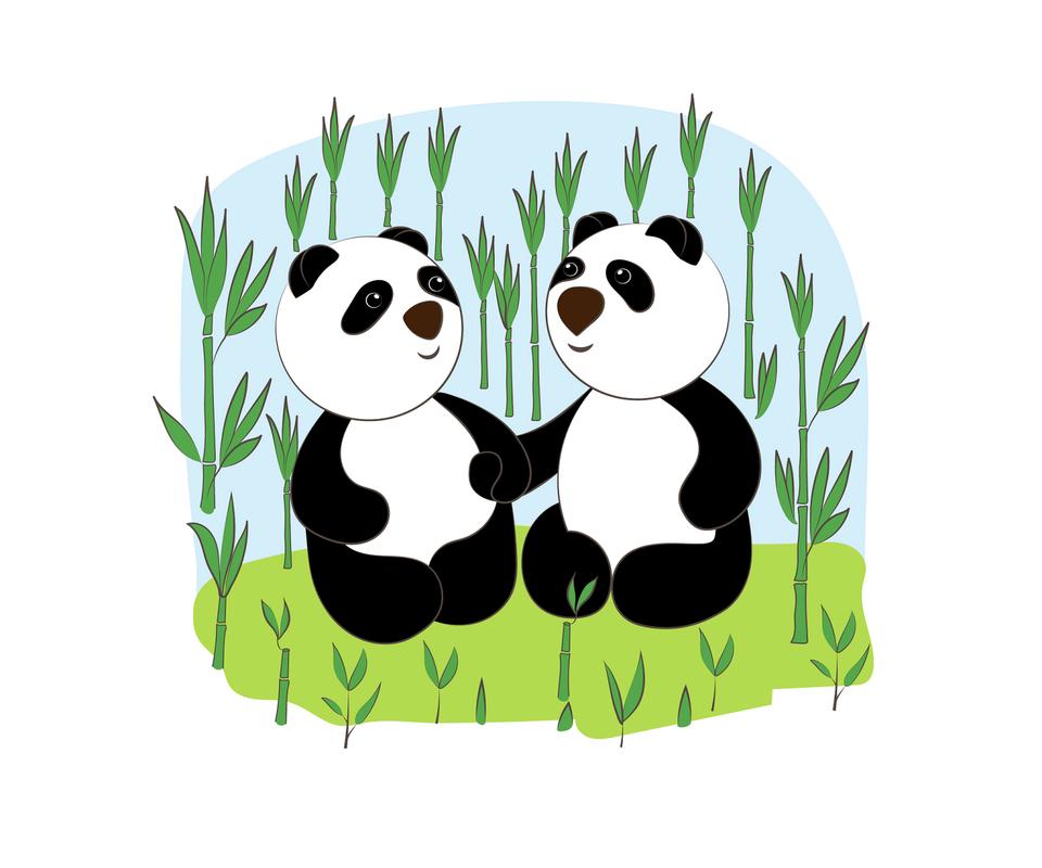 你是否听说过一段关于两只大熊猫的浪漫爱情故事?