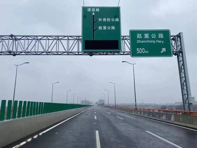 好消息崧泽高架西延伸段2月7日试通车
