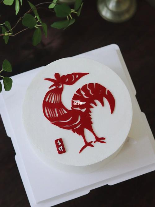 武汉国风大公鸡蛋糕这个创意顾客很满意