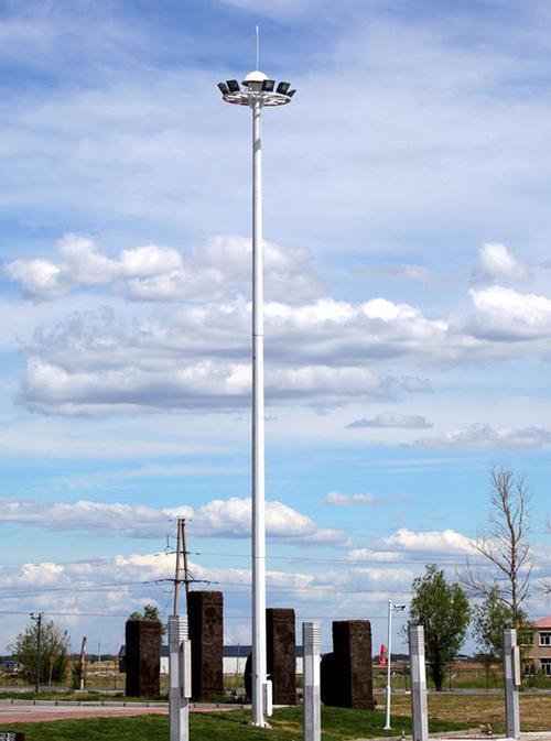 户外高杆灯15米 路灯升降式 球场羽毛球场广场灯 强光12米 定制 凯佳