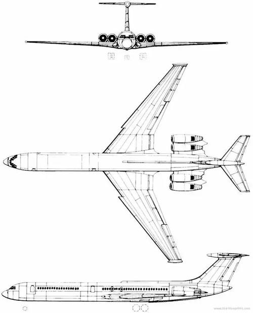 曾是世界最大的喷气民机:186座的伊尔-62,飞机尾部设计了起落架_澎湃