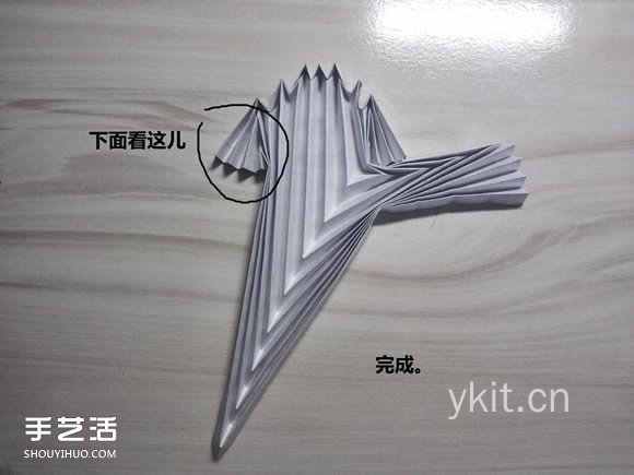 简单又漂亮武士刀折纸法日本武士刀折纸方法教你折一把漂亮的武士刀