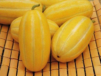 thick thin intermediate sweet yellow melon seeds--zhongtian1hao