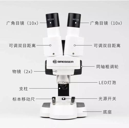biolux icd 20x 体视显微镜细节相对于普通显微镜,并非精密仪器,小