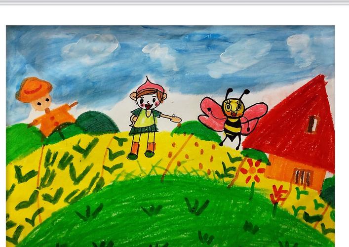 雅歌幼儿园 庆五一绘画作品秀
