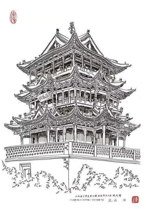 他朝饮沧海水,夜沐大漠风,只为画遍中国古建筑!