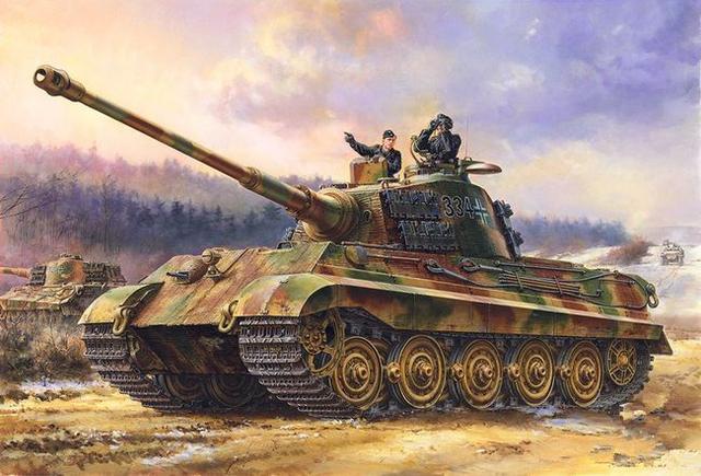型号的中重型坦克和装甲车组成,其中两个火力较强的连配备"黑豹"坦克