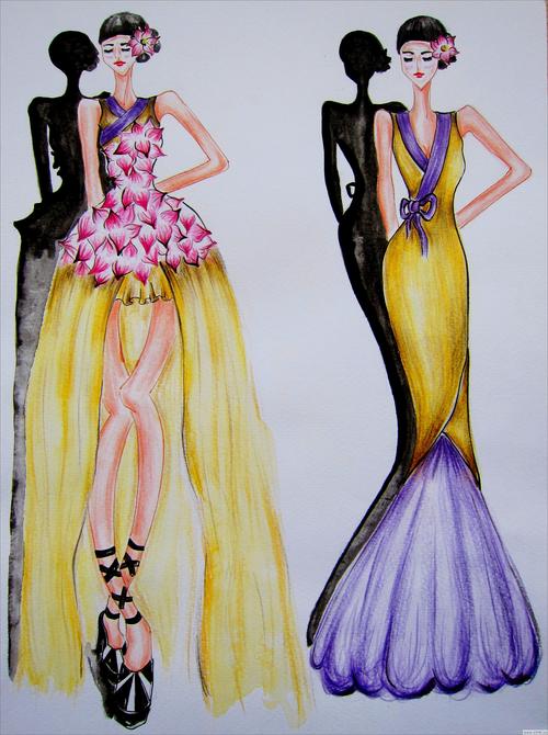 悟 女装系列设计-婚纱礼服设计-服装设计