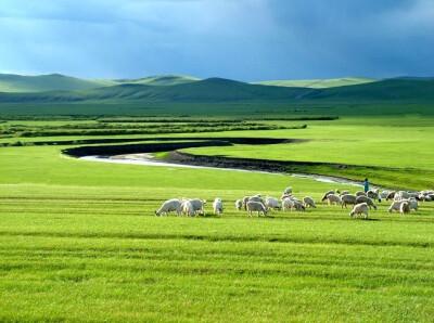 【内蒙古--希拉穆仁草原】位于内蒙古自治区包头市达尔罕茂明安联合旗