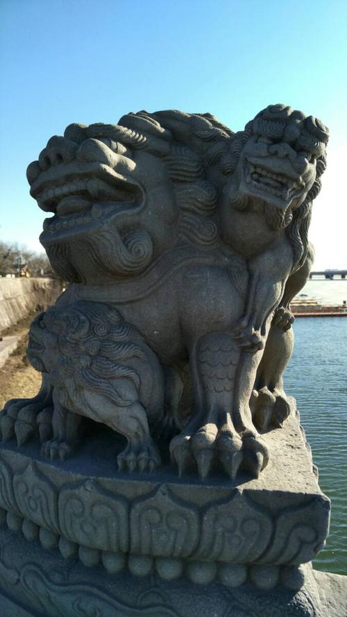 卢沟桥上神态各异的石狮子,你是否仔细欣赏过?