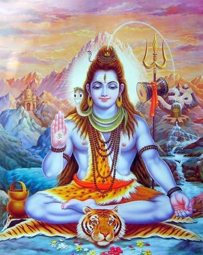 实际上,湿婆与梵天,毗湿奴为印度教三大主神,象征着"昌盛","吉祥"