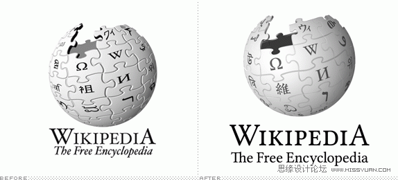 浅谈维基百科的新版logo设计