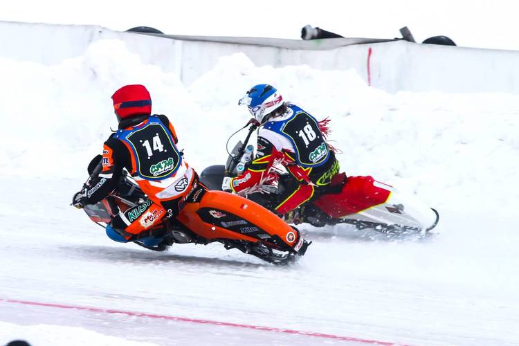 fim2022冰上雪地竞速摩托世界锦标赛瑞典站