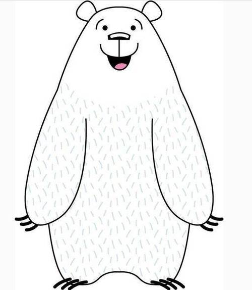 熊的简笔画 熊的简笔画怎么画