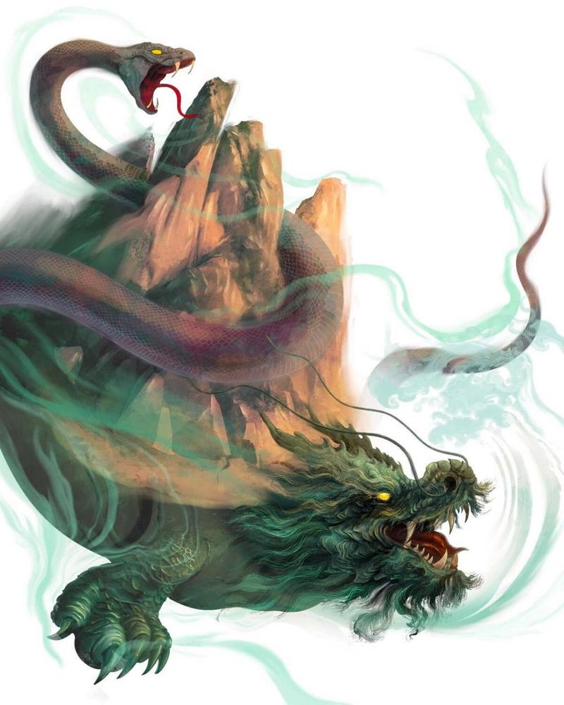 四大神兽之玄武 玄武是一种由青龟和赤蛇组合成的一种灵物…中国古代