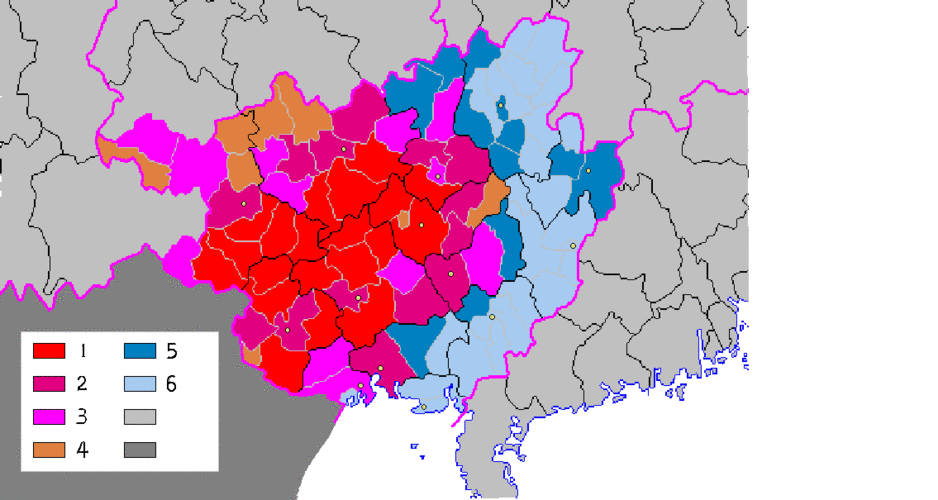 广西各县市壮族人口排序