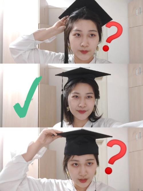 戴学士帽|毕业帽的三种方式|正确方式