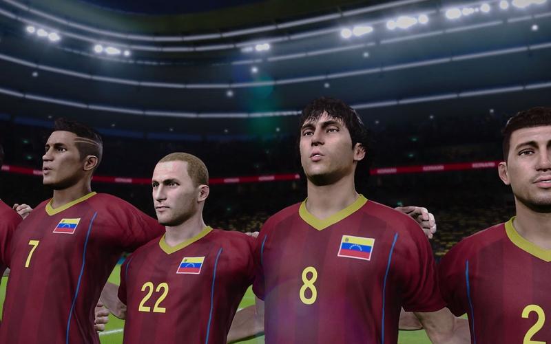 实况足球 pes2021 一球成名 2022-2023赛季 国家队1-2输 委内瑞拉