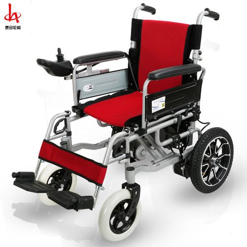 锦庆电动轮椅车残疾人老人折叠代步车轻便可改坐便四轮智能 全自