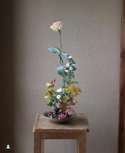 花与器之美,日本花艺师hana_narai的作品