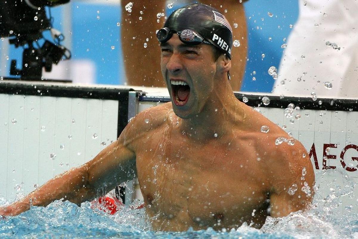 世界奥运成就最高的十大男运动员 1,迈克尔·菲尔普斯(美国职业游泳