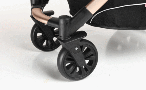 forbaby婴儿推车高景观婴儿车可躺可坐轻便充气轮宝宝童车手推车-t