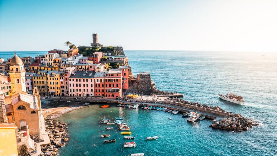 意大利五渔村海边风景壁纸图片