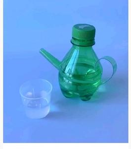 塑料瓶手工小茶壶 废物利用制作环保环创成品浇水壶