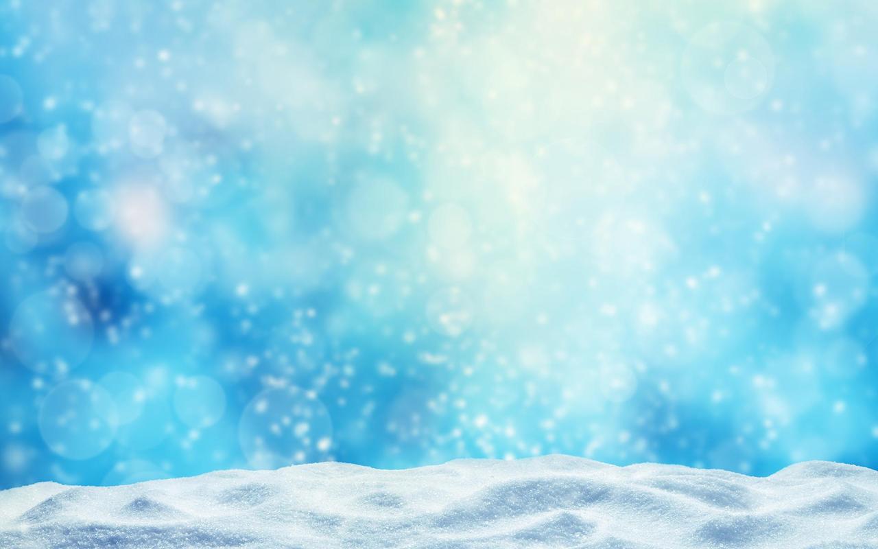唯美梦幻雪景图片素材桌面壁纸下载